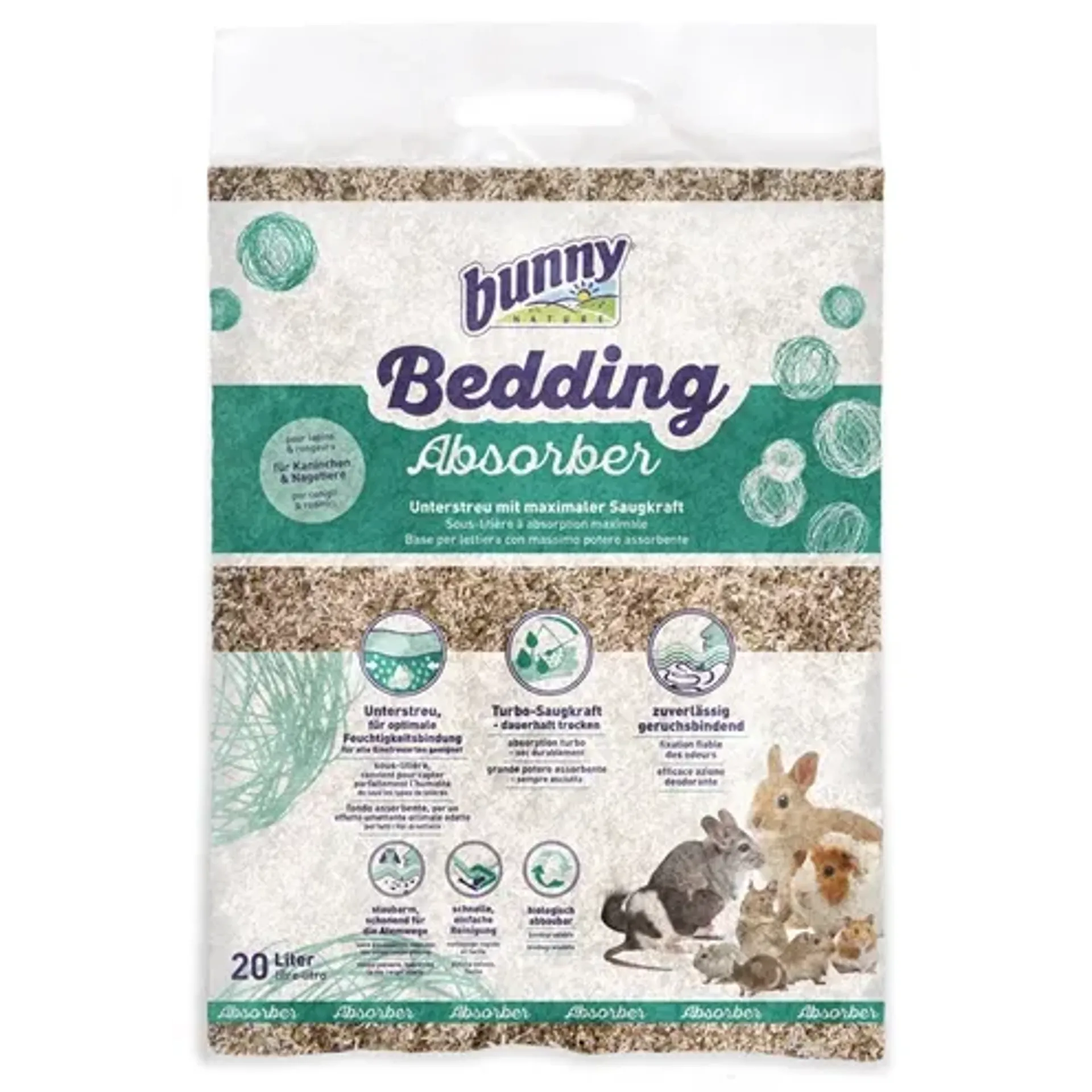 BUNNY NATURE BUNNYBEDDING ABSORBER 20 LITER