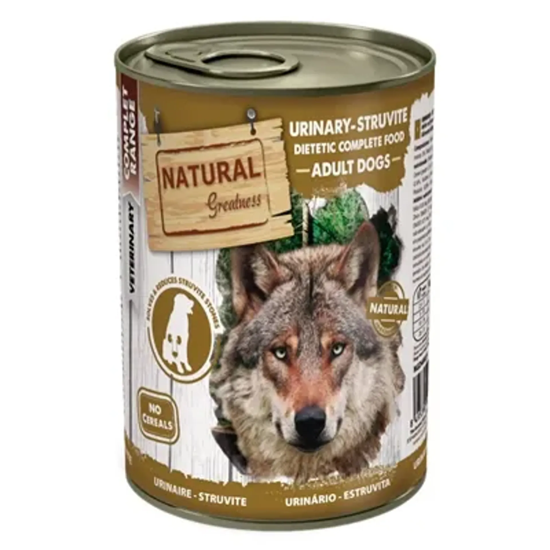 NATURAL GREATNESS VETERINARY DIET DOG URINARY-STRUVITE 400 GR