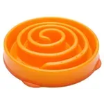 SLO-BOWL FEEDER MINI CORAL SPIRAAL ORANJE 22X22X5 CM SLO-BOWL FEEDER MINI CORAL SPIRAAL ORANJE 22X22X5 CM