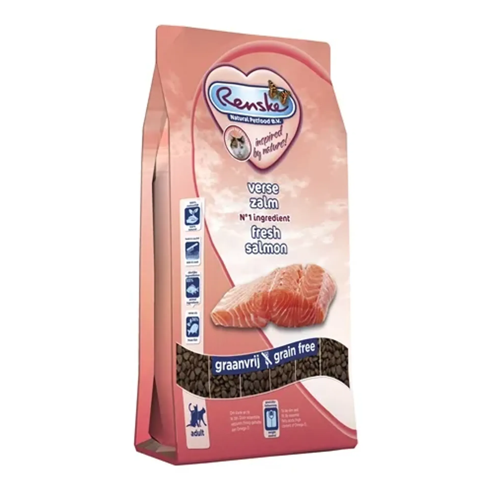 RENSKE SUPER PREMIUM ADULT VERSE ZALM GRAANVRIJ 6 KG