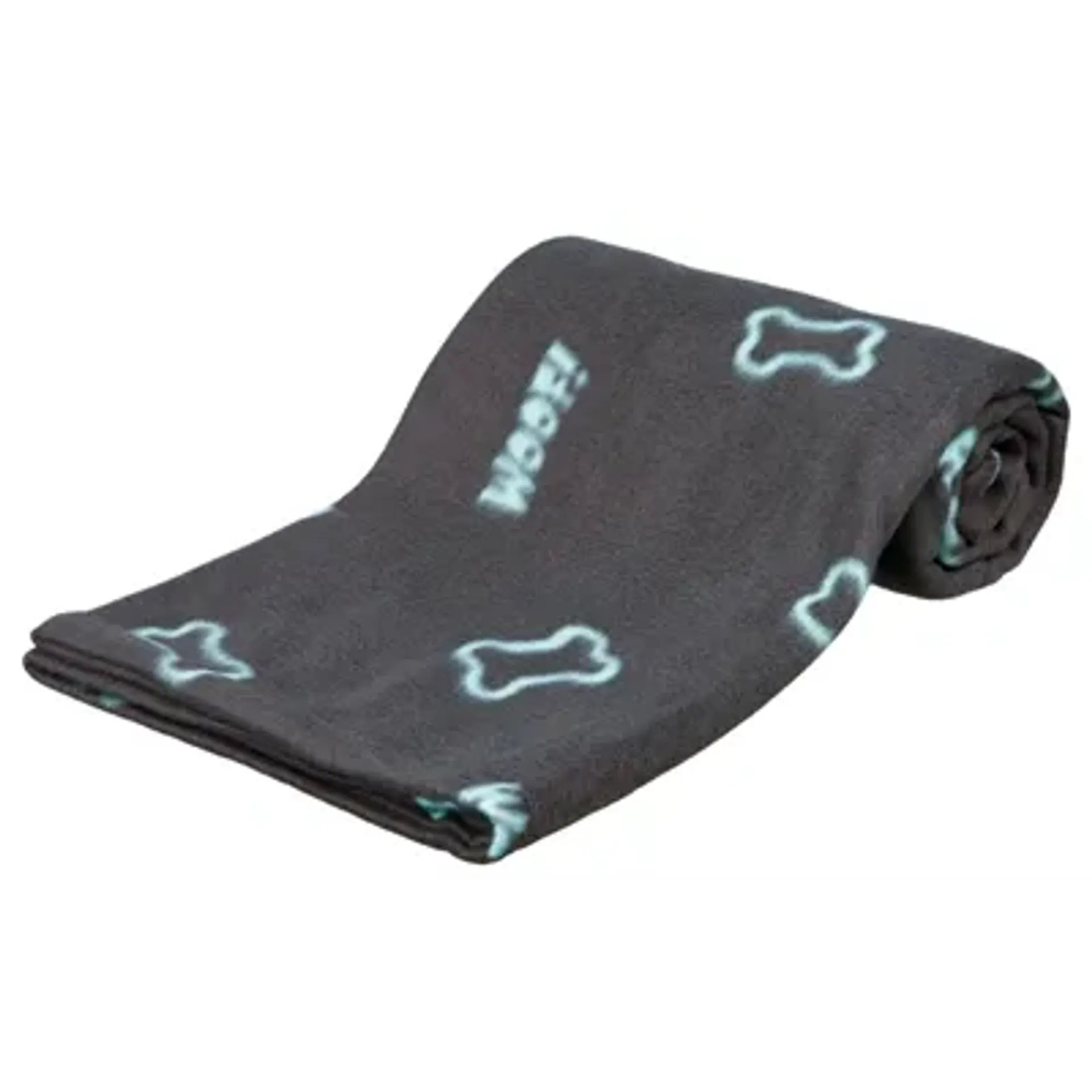 TRIXIE BARNEY FLEECE HONDENDEKEN GRIJS 150X100CM