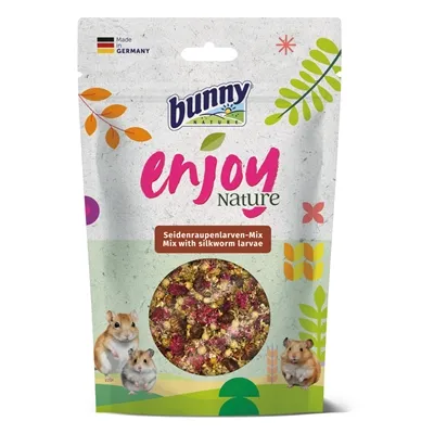BUNNY NATURE ENJOYNATURE MIX MET ZIJDERUPS LARVEN 40 GR BUNNY NATURE ENJOYNATURE MIX MET ZIJDERUPS LARVEN 40 GR