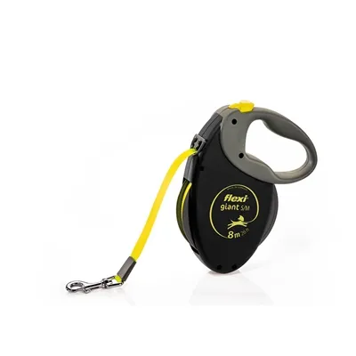 FLEXI ROLLIJN GIANT TAPE NEON ZWART / GEEL M 8 MTR FLEXI ROLLIJN GIANT TAPE NEON ZWART / GEEL M 8 MTR