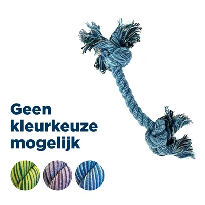 HAPPY PET FLOSSIN FUN 2 KNOOP MEDIUM 38X7X7 CM HAPPY PET FLOSSIN FUN 2 KNOOP MEDIUM 38X7X7 CM