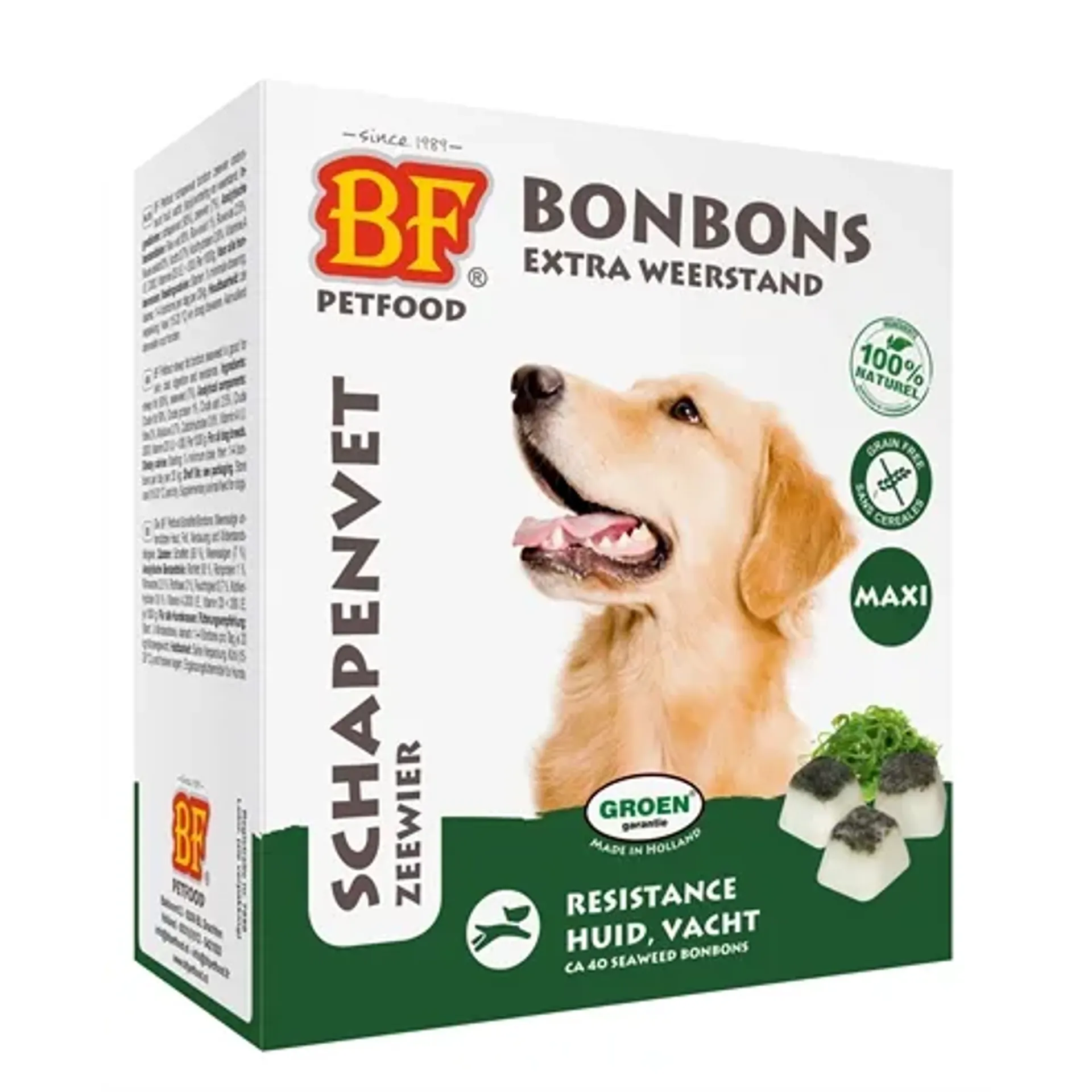BF PETFOOD SCHAPENVET MAXI BONBONS ZEEWIER 40 ST