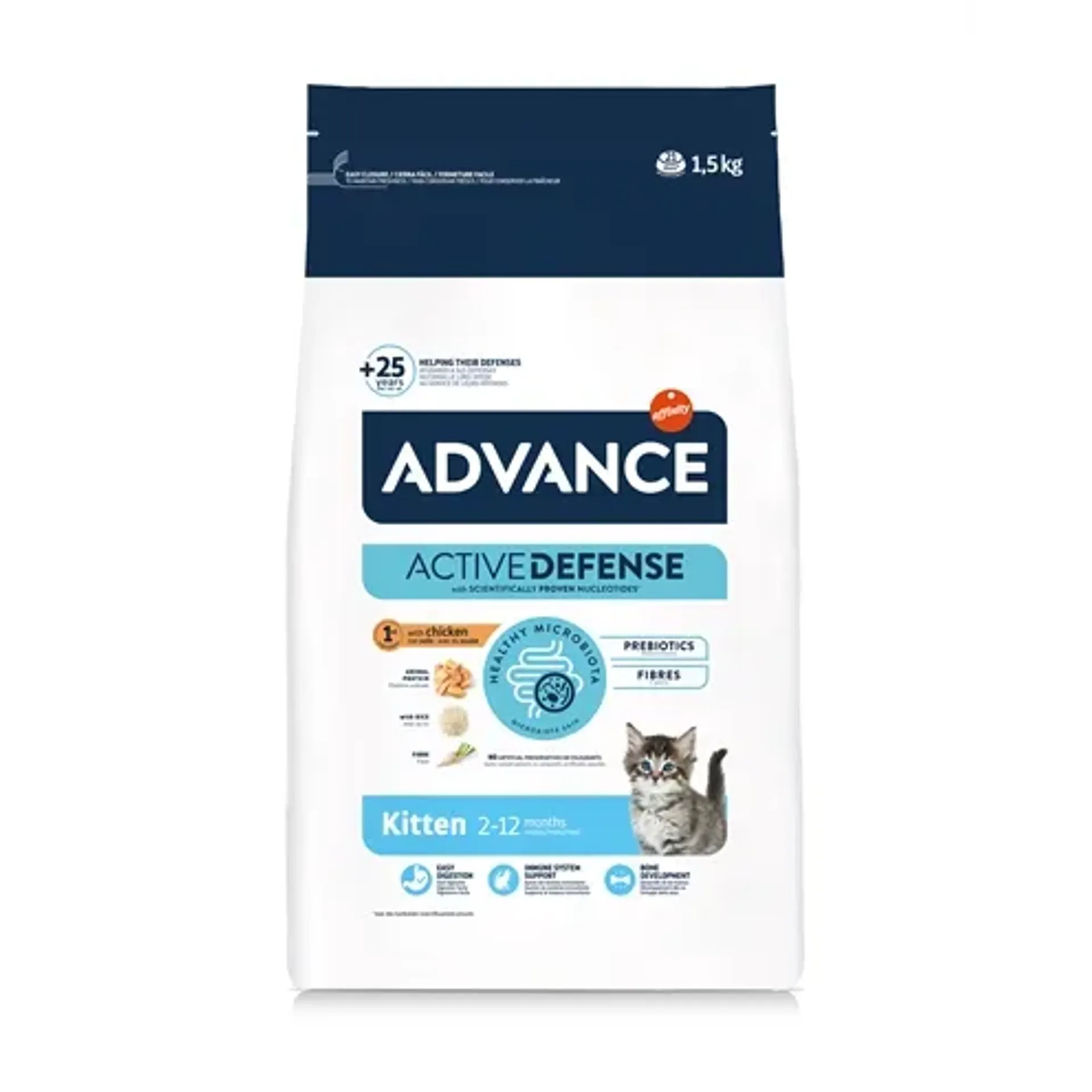 ADVANCE CAT KITTEN CHICKEN / RICE 1,5 KG