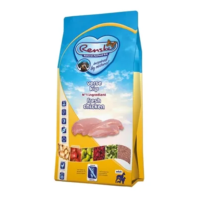RENSKE SUPER PREMIUM ADULT KIP GRAANVRIJ HYPOALLERGEEN 6,5 KG RENSKE SUPER PREMIUM ADULT KIP GRAANVRIJ HYPOALLERGEEN 6,5 KG