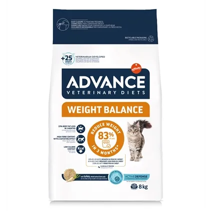 ADVANCE VETERINARY DIET CAT WEIGHT BALANCE 8 KG ADVANCE VETERINARY DIET CAT WEIGHT BALANCE 8 KG
