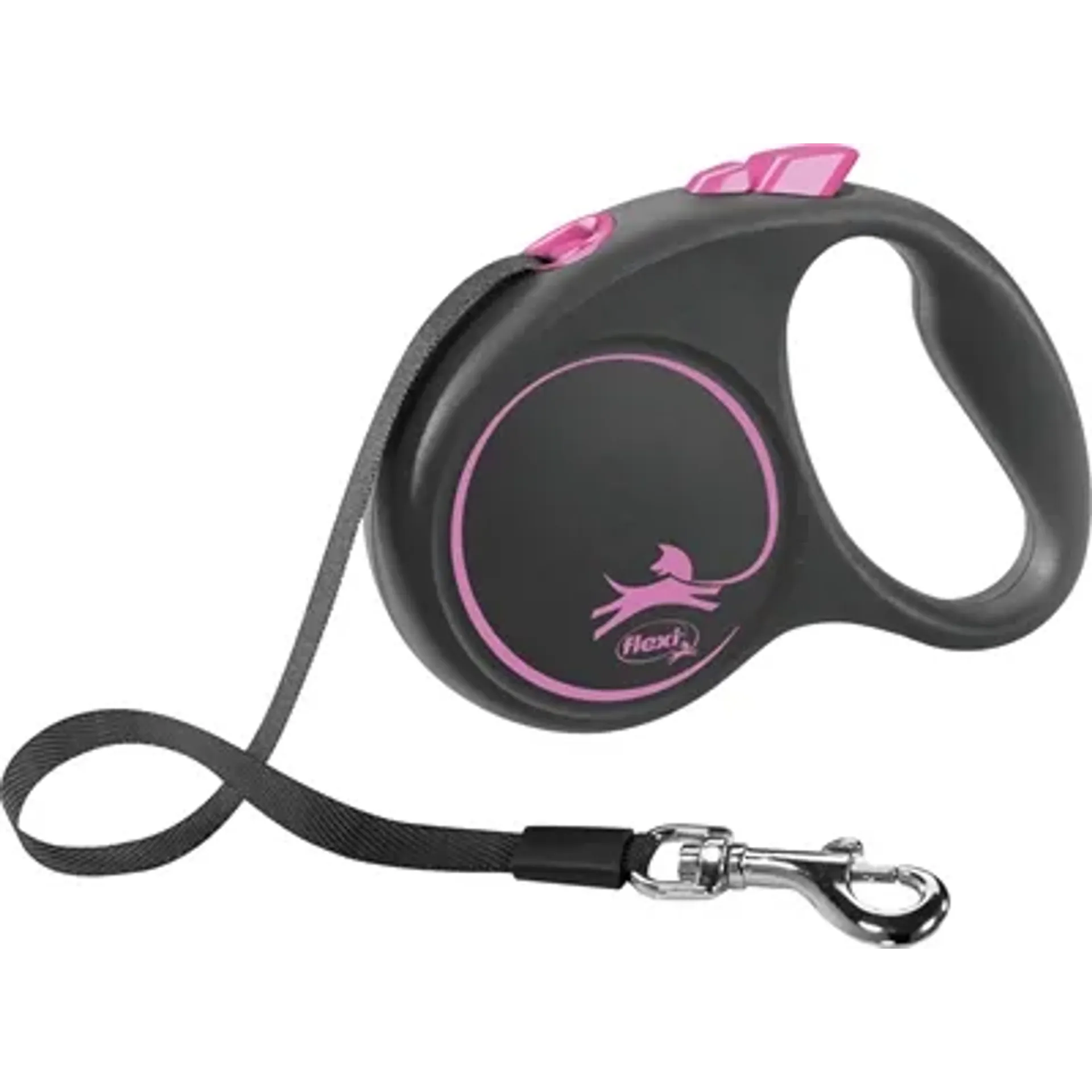 FLEXI ROLLIJN BLACK DESIGN TAPE ROZE S 5 MTR TOT 15 KG
