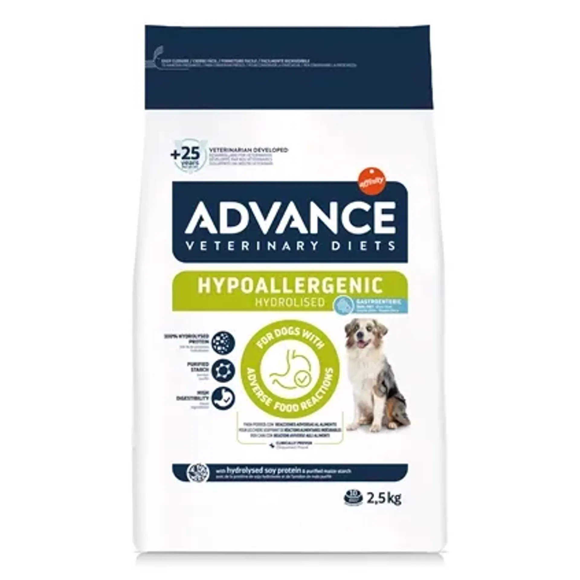 ADVANCE VETERINARY DIET DOG HYPOALLERGENIC 2,5 KG