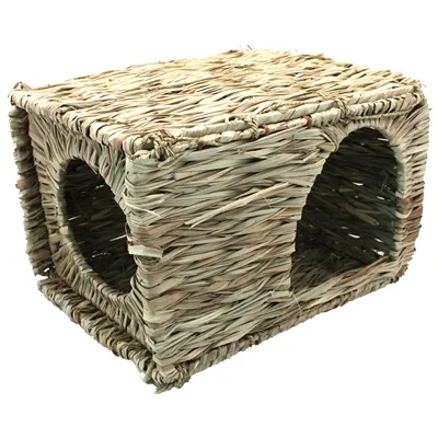 HAPPY PET GRASSY HIDEAWAY VERSTOPPLEK LARGE 36X27X18 CM HAPPY PET GRASSY HIDEAWAY VERSTOPPLEK LARGE 36X27X18 CM