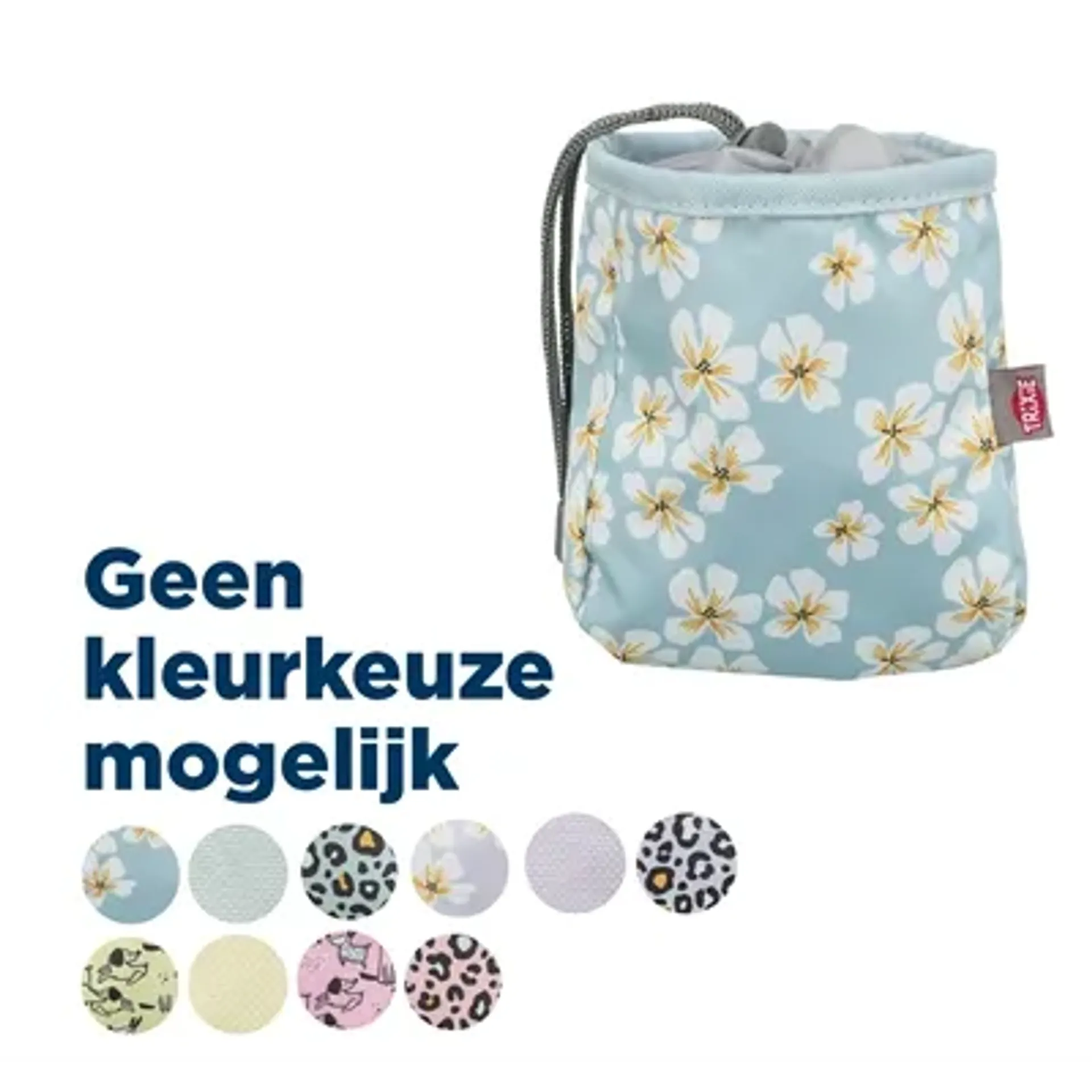 TRIXIE SNACKZAKJE LENTE POLYESTER ASSORTI 9X9X14 CM