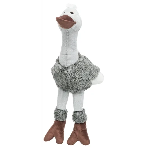 TRIXIE PLUCHE STRUISVOGEL MET GELUID 53 CM TRIXIE PLUCHE STRUISVOGEL MET GELUID 53 CM