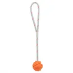 TRIXIE BAL AAN TOUW NATUURRUBBER DRIJVEND ORANJE 4,5 CM / 35 CM TRIXIE BAL AAN TOUW NATUURRUBBER DRIJVEND ORANJE 4,5 CM / 35 CM
