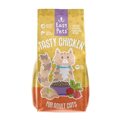 EASYPETS TASTY CHICKEN ADULT KATTENVOER 1,5 KG EASYPETS TASTY CHICKEN ADULT KATTENVOER 1,5 KG