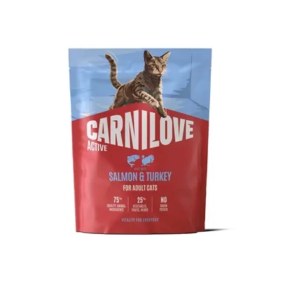 CARNILOVE ACTIVE ADULT ALL BREEDS SALMON / TURKEY 400 GR CARNILOVE ACTIVE ADULT ALL BREEDS SALMON / TURKEY 400 GR