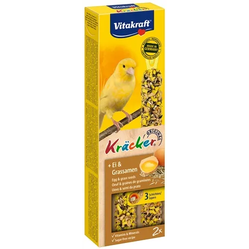 VITAKRAFT KANARIE KRACKER EI 2 IN 1 VITAKRAFT KANARIE KRACKER EI 2 IN 1