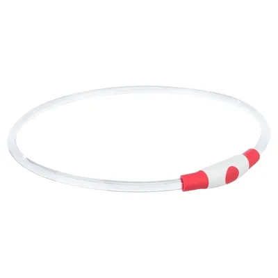 TRIXIE LICHTGEVENDE HALSBAND USB FLASH LIGHT OPLAADBAAR TPU ROOD 65X0,8 CM TRIXIE LICHTGEVENDE HALSBAND USB FLASH LIGHT OPLAADBAAR TPU ROOD 65X0,8 CM