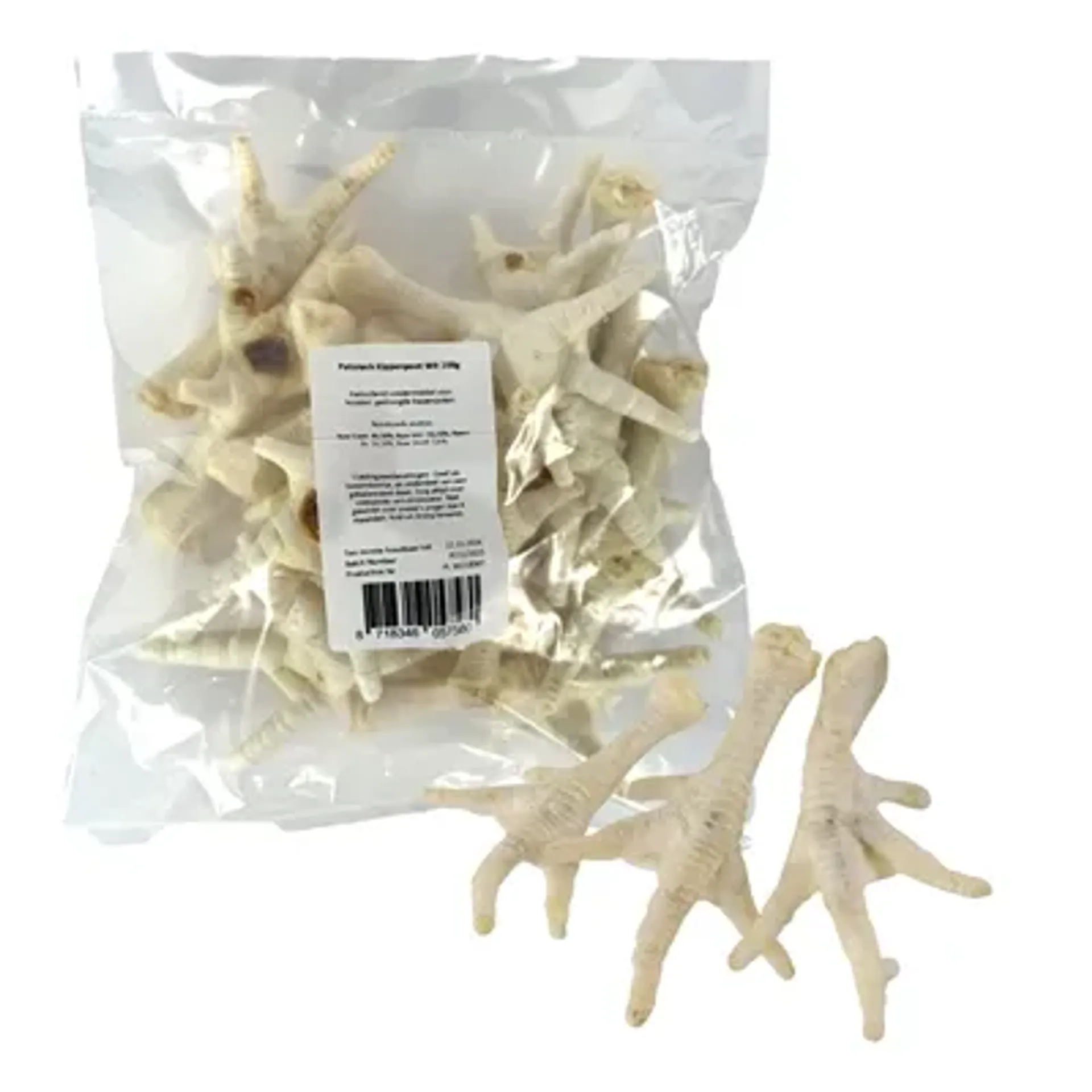 PETSNACK KIPPENPOTEN WIT 200 GR