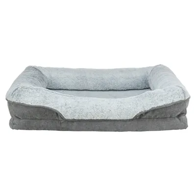 TRIXIE VITAL HONDENMAND LINO HOEKIG GRIJS / LICHTGRIJS 90X65 CM TRIXIE VITAL HONDENMAND LINO HOEKIG GRIJS / LICHTGRIJS 90X65 CM
