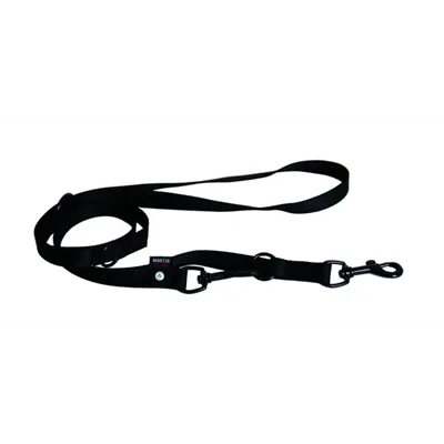 MARTIN HONDENRIEM MULTIPURPOSE NYLON ZWART 20 MMX200 CM MARTIN HONDENRIEM MULTIPURPOSE NYLON ZWART 20 MMX200 CM