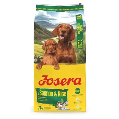 JOSERA ALL SIZES MOTHER/PUPPY SALMON / RICE 12,5 KG JOSERA ALL SIZES MOTHER/PUPPY SALMON / RICE 12,5 KG