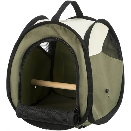 TRIXIE VERVOERSTAS VOGEL GROEN 27X32X27 CM TRIXIE VERVOERSTAS VOGEL GROEN 27X32X27 CM