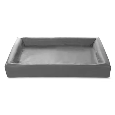 BIA BED KUNSTLEER HOES HONDENMAND GRIJS BIA-6 100X80X15 CM BIA BED KUNSTLEER HOES HONDENMAND GRIJS BIA-6 100X80X15 CM