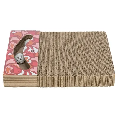 TRIXIE KRABPLANK HARTJES MET BALLEN RECHTHOEKIG KARTON ROOD 38X30X5 CM TRIXIE KRABPLANK HARTJES MET BALLEN RECHTHOEKIG KARTON ROOD 38X30X5 CM