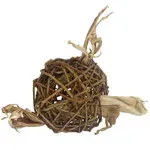 HAPPY PET SPEELBAL WILG NATURE FIRST 9,5X9,5X9,5 CM HAPPY PET SPEELBAL WILG NATURE FIRST 9,5X9,5X9,5 CM