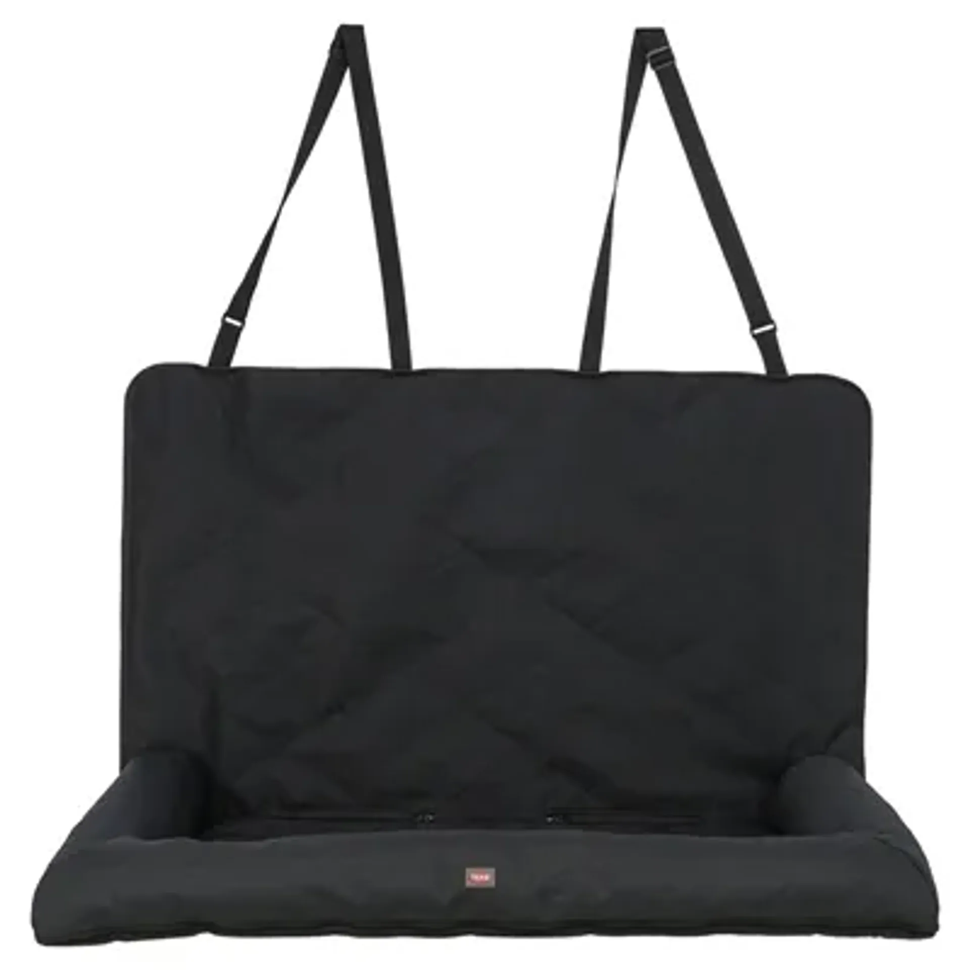 TRIXIE AUTOSTOEL KUSSEN DUBBEL ZWART 95X50X10 CM