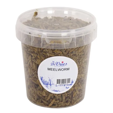 DE VRIES MEELWORM BLACK SOLDIER FLY 120 GR DE VRIES MEELWORM BLACK SOLDIER FLY 120 GR