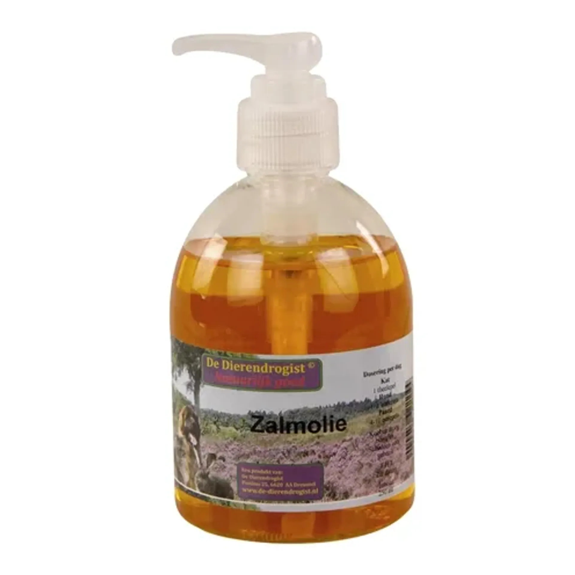 DIERENDROGIST ZALMOLIE MET DISPENSER 250 ML