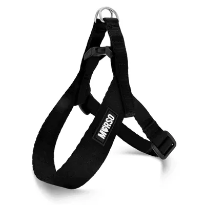 MORSO MINI HONDENTUIG VERSTELBAAR GERECYCLED ZWART 24-32X1,5 CM MORSO MINI HONDENTUIG VERSTELBAAR GERECYCLED ZWART 24-32X1,5 CM