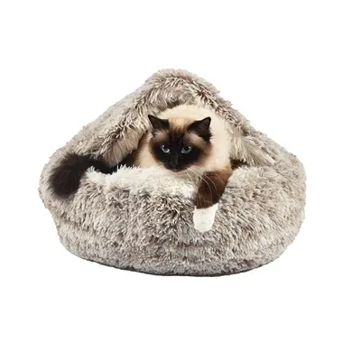 CROCI KATTENMAND IGLO GEMELEERD BEIGE / WIT 50X35 CM CROCI KATTENMAND IGLO GEMELEERD BEIGE / WIT 50X35 CM