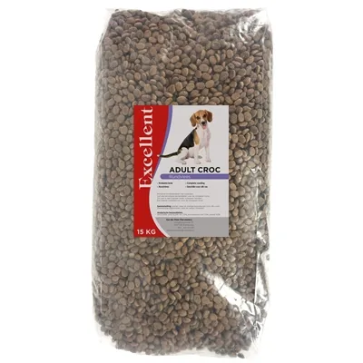 EXCELLENT ADULT CROC KROKANTE BROK 15 KG EXCELLENT ADULT CROC KROKANTE BROK 15 KG