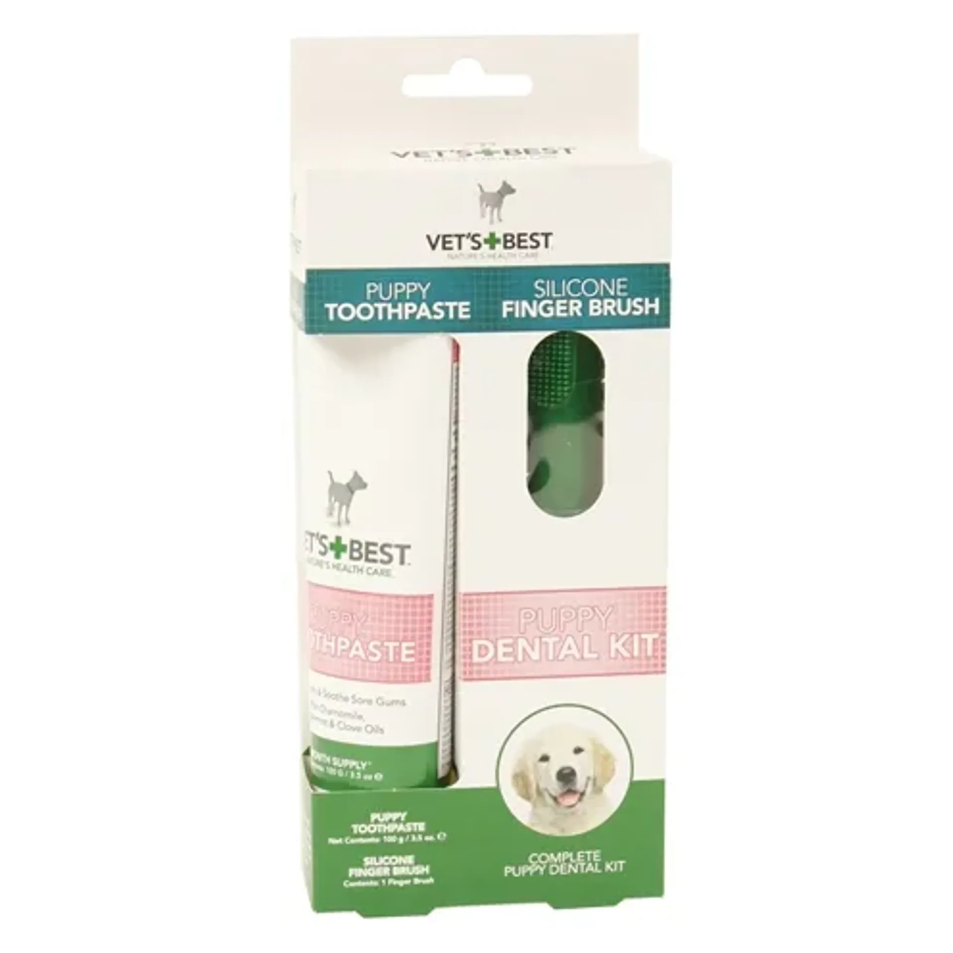 VETS BEST PUPPY TANDPASTA MET VINGERBORSTEL KIT