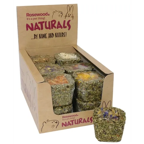 ROSEWOOD NATURALS KNAAGPOTJE 6X6X4 CM ROSEWOOD NATURALS KNAAGPOTJE 6X6X4 CM