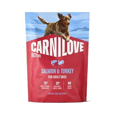 CARNILOVE ACTIVE ADULT ALL BREEDS SALMON / TURKEY 1,5 KG CARNILOVE ACTIVE ADULT ALL BREEDS SALMON / TURKEY 1,5 KG