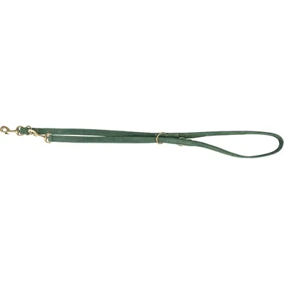 TRIXIE HONDENRIEM PURE VERSTELBAAR LEER SALIEGROEN M-L 200X2 CM TRIXIE HONDENRIEM PURE VERSTELBAAR LEER SALIEGROEN M-L 200X2 CM
