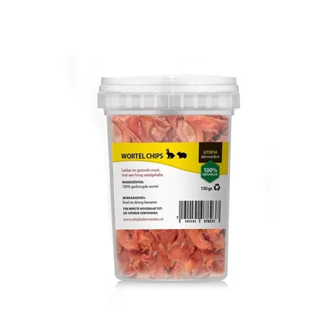 UTOPIA WORTELCHIPS 130 GR UTOPIA WORTELCHIPS 130 GR