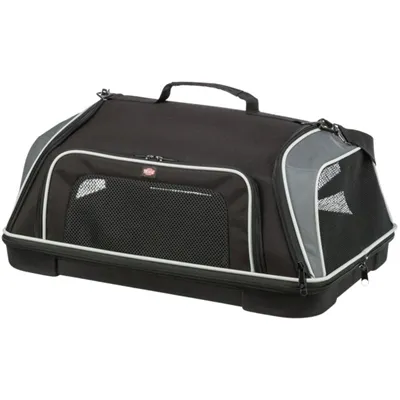 TRIXIE HONDENTAS VLIEGTUIGTAS BOARDING ZWART / GRIJS 55X40X23 CM TRIXIE HONDENTAS VLIEGTUIGTAS BOARDING ZWART / GRIJS 55X40X23 CM