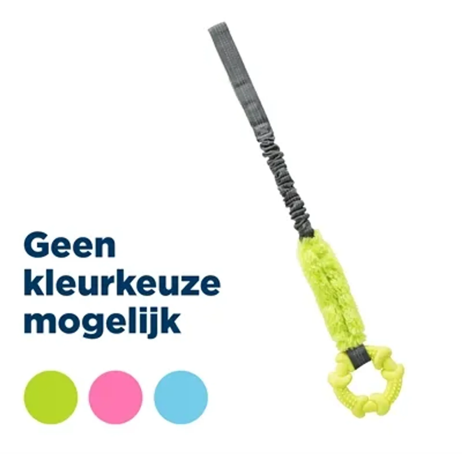 TRIXIE BUNGEE TUGGER MET RING ASSORTI 10X10X56 CM