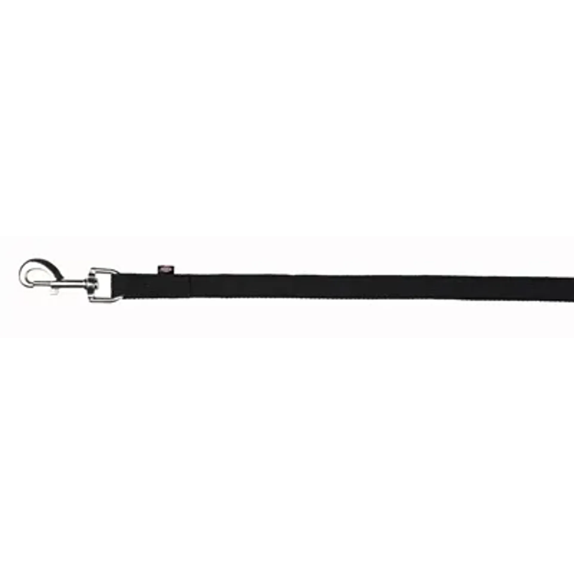 TRIXIE HONDENRIEM SLEEPLIJN SINGELBAND ZWART 20MM X 15 MTR