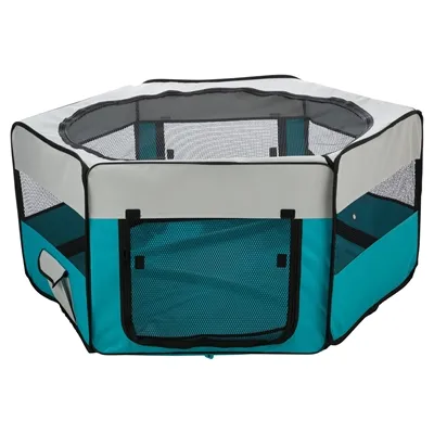 TRIXIE REN TURQUOISE / GRIJS 130X130X55 CM TRIXIE REN TURQUOISE / GRIJS 130X130X55 CM