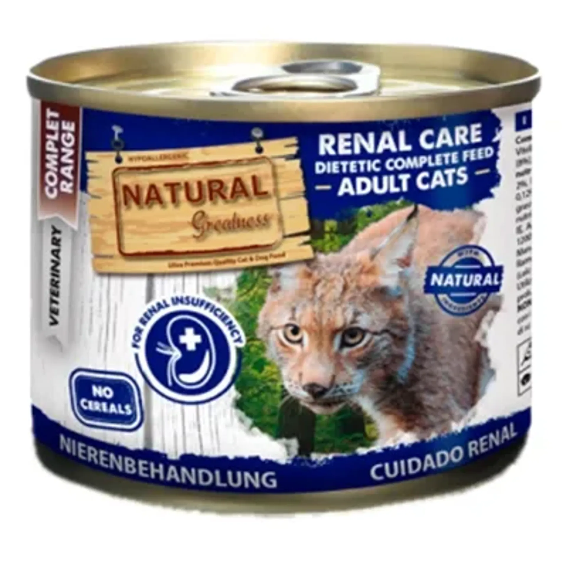 NATURAL GREATNESS CAT RENAL CARE DIETETIC JUNIOR / ADULT 200 GR