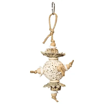 BACK ZOO NATURE BALL AND SHELLS CA. 30X12X12 CM BACK ZOO NATURE BALL AND SHELLS CA. 30X12X12 CM