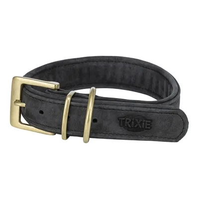 TRIXIE HALSBAND HOND PURE LEER ZWART XS 25-31X2,5 CM TRIXIE HALSBAND HOND PURE LEER ZWART XS 25-31X2,5 CM