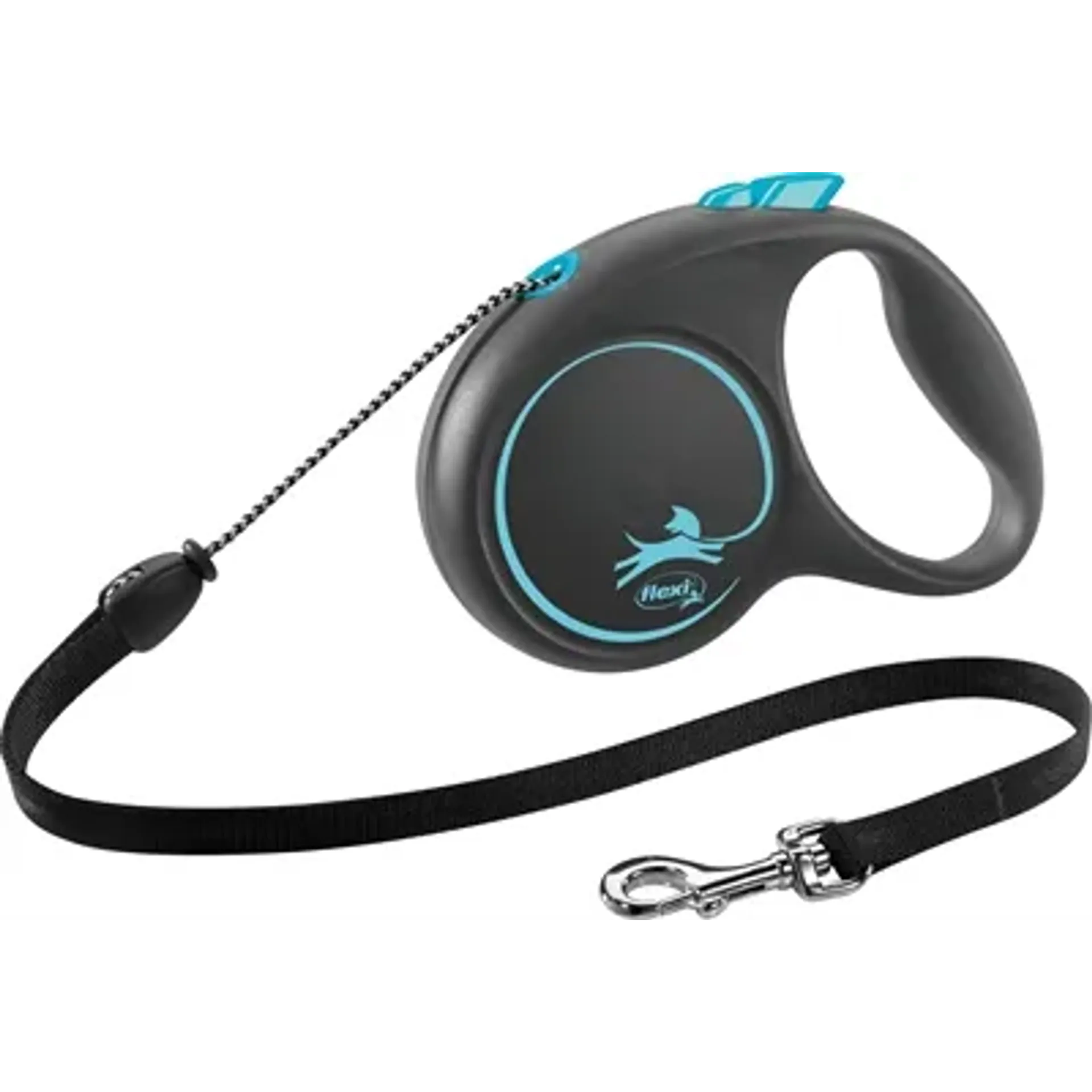 FLEXI ROLLIJN BLACK DESIGN CORD BLAUW M 5 MTR TOT 20 KG