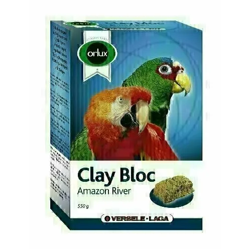 ORLUX KLEI BLOK PAPEGAAI 550 GR ORLUX KLEI BLOK PAPEGAAI 550 GR